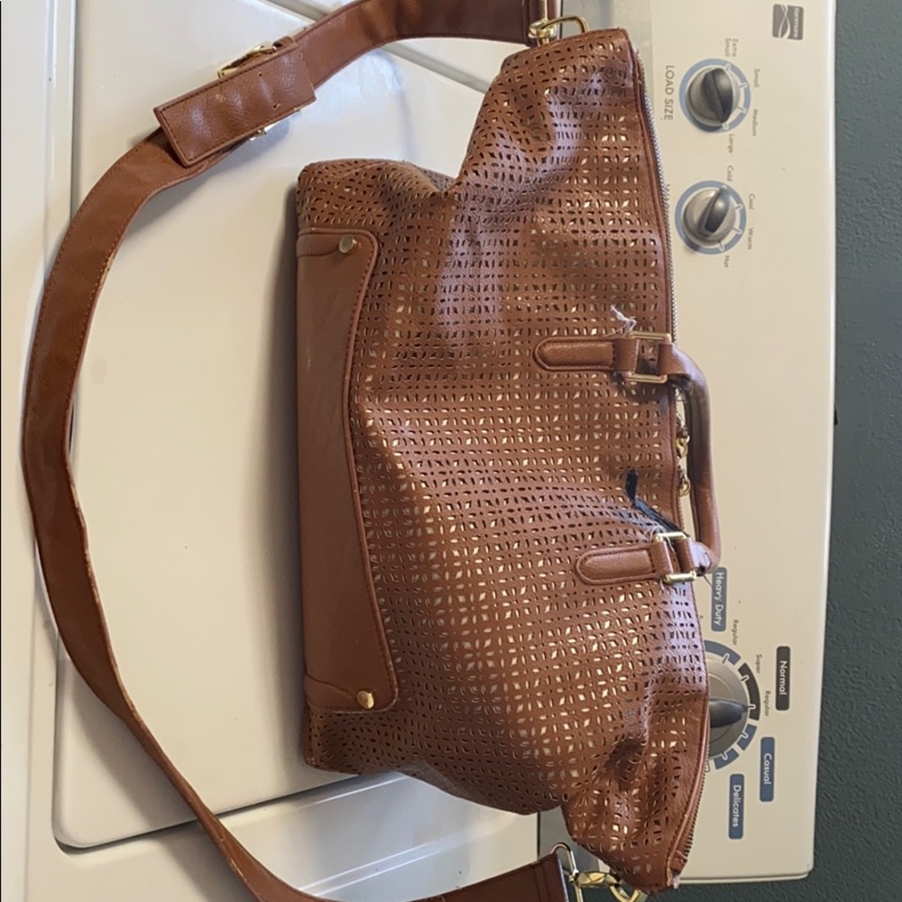 Ivanka Trump Brown weekender bag